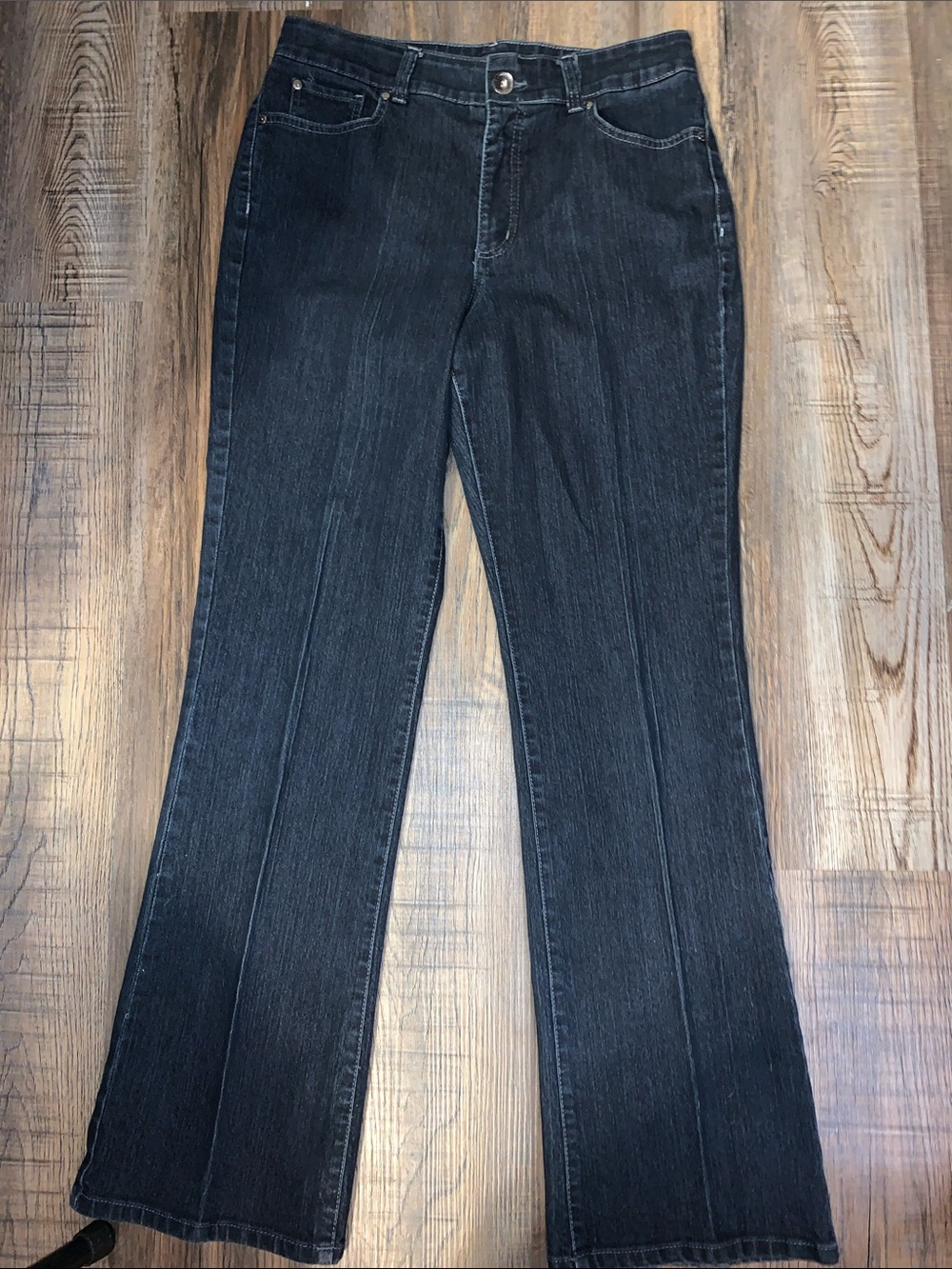 Nine West Women’s Dark Blue Flare Jeans